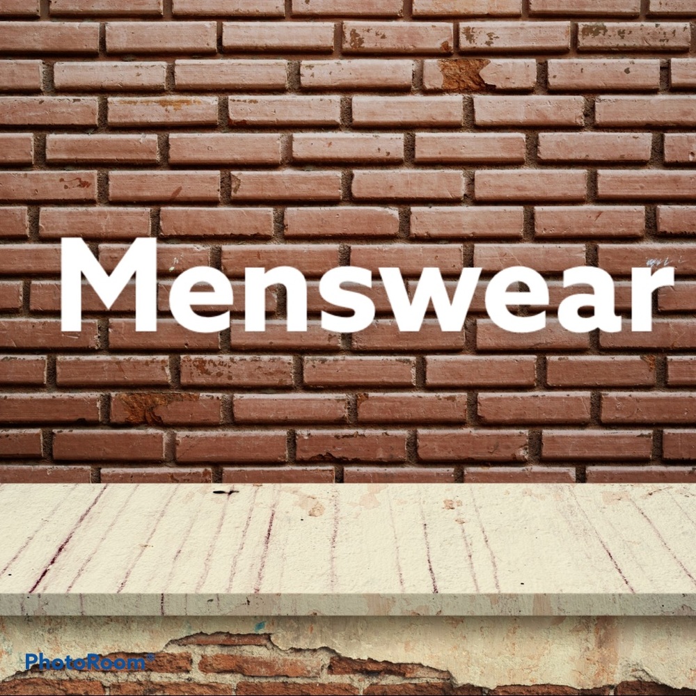 Everything men’s!